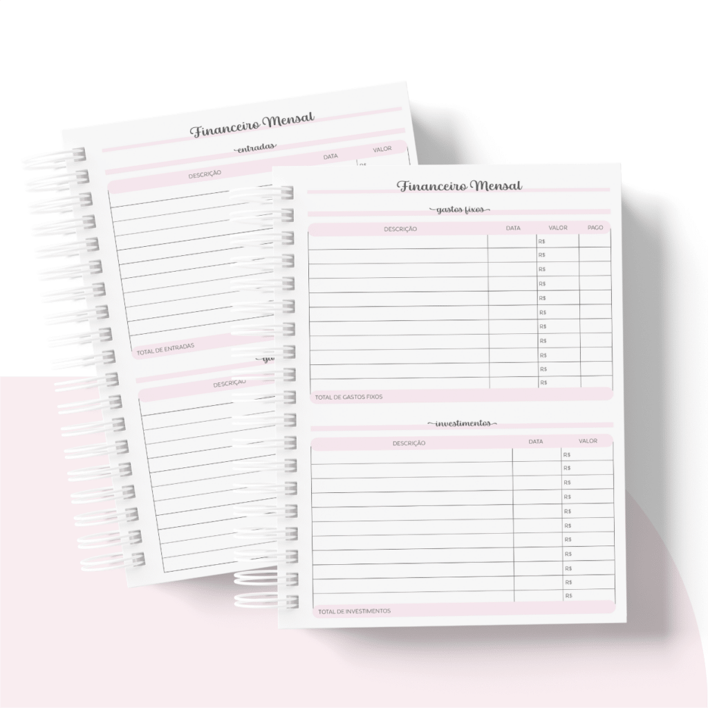 Planner Financeiro: Organize suas Finanças e Economize Mais